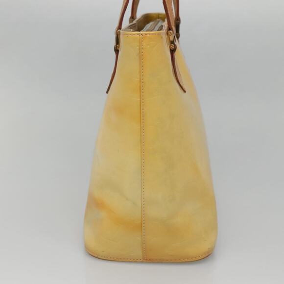 LOUIS VUITTON Monogram Vernis Houston Hand Bag Gris M91053 - Picture 4 of 13